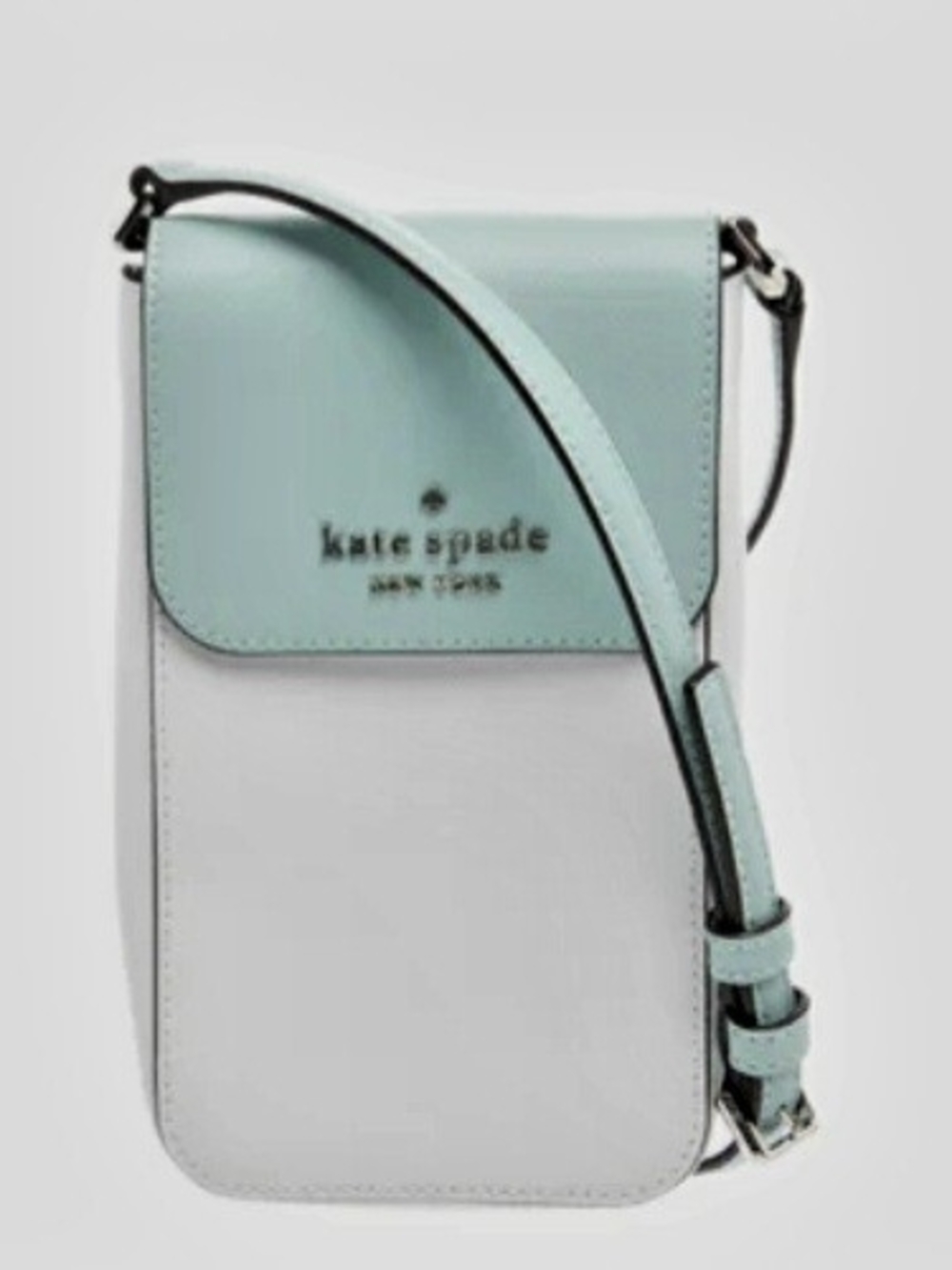 Kate Spade North South Leather Crossbody Phone Pouch NWOT - Picture 3 of 7